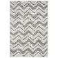 Safavieh Adirondack ADR121P 4" x 6" Silver and Charcoal Area Rug, , large