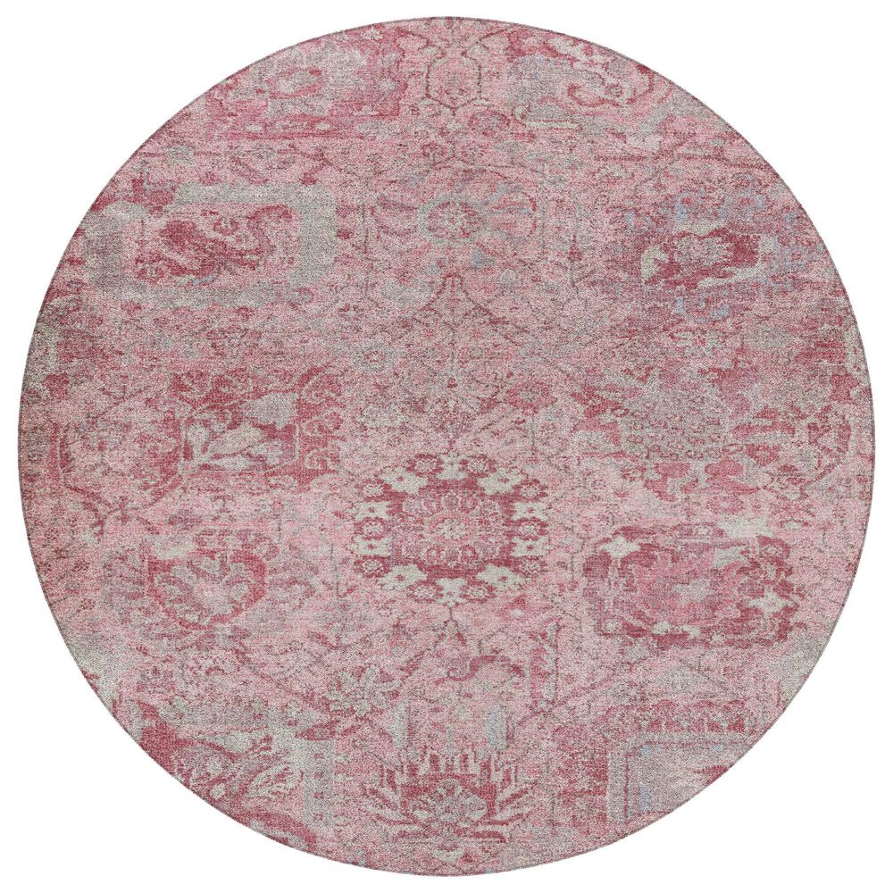 Dalyn Rug Company Tabrook TB15 Pink 8" Round Area Rug, , large