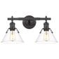 Golden Lighting Orwell 2-Light Bath Vanity in Matte Black, , large