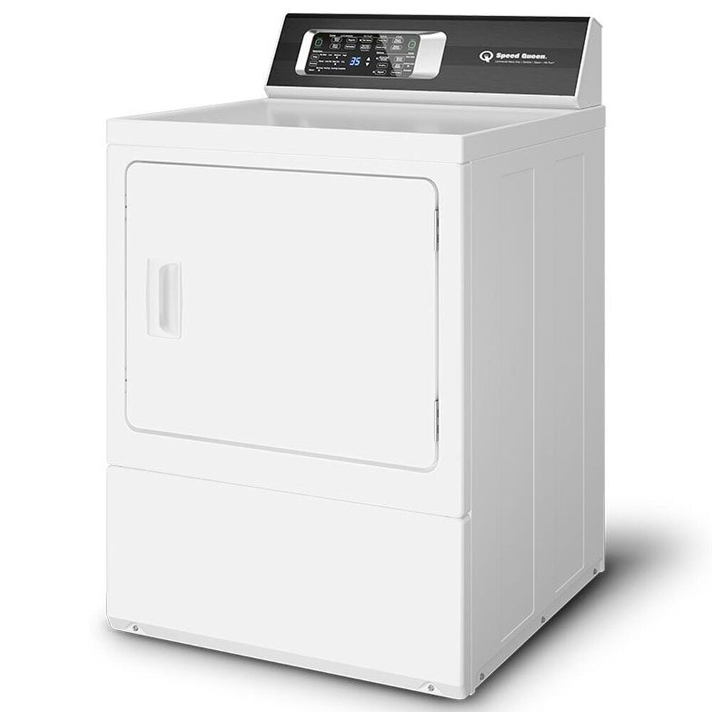 Speed Queen 7.0 Cu. Ft. Front Load Gas Dryer with Pet Plus in White, , large
