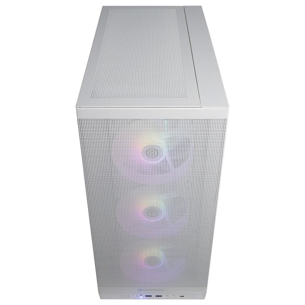 CyberPowerPC Gamer Supreme Gaming Desktop | AMD Ryzen 7 9800X3D - 32GB RAM - NVIDIA GeForce RTX 5060 Ti Graphics - 2TB SSD in White, , large