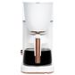 Cafe Specialty Drip Coffee Maker with Glass Carafe in Matte White, , large