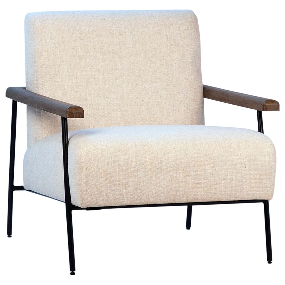 Blue Sun Designs Drake Occasional Chair in Off White, , large