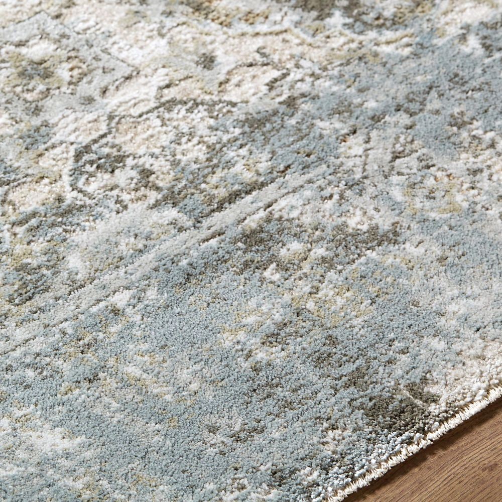 Surya Brunswick Light Gray, Charcoal, Cream, Light Brown, Mustard and Medium Brown 2&#39;7&quot; x 7&#39;3&quot; Runner, , large