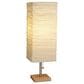 Adesso Dune Table Lamp in Natural and Brushed Steel, , large