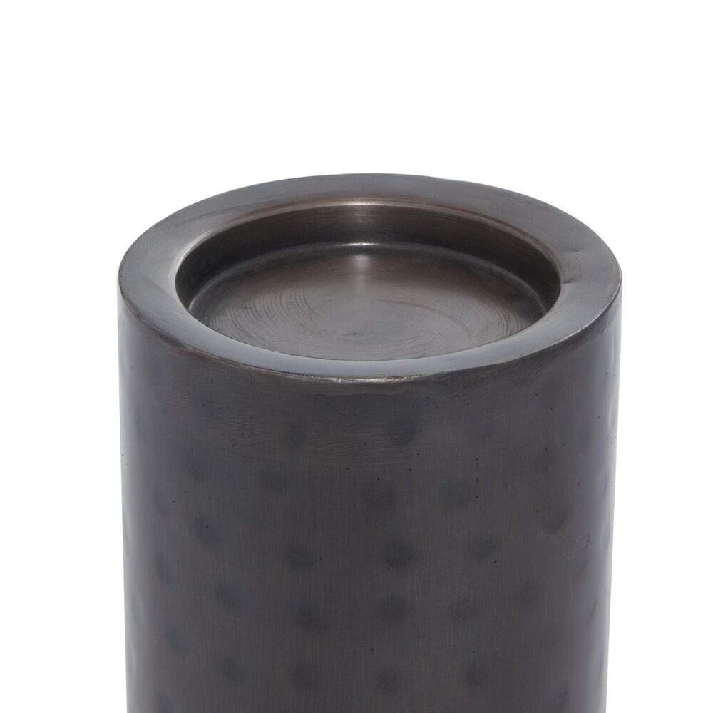 Maple and Jade Handmade Pillar Candle Holder in Polished Brown &#40;Set of 3&#41;, , large