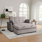 Lifestyle Solutions Hampton Queen Convertible Sofa in Steel, , large