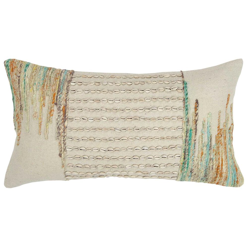 Rizzy Home 14" x 26" Ploy Fill Pillow in Beige, , large