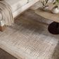 Loloi Wyatt 5" x 7"6" Stone and Beige Area Rug, , large