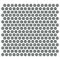 Dal-Tile Color Wheel Suede Gray 13"" X 11"" Ceramic Mosaic Sheet, , large