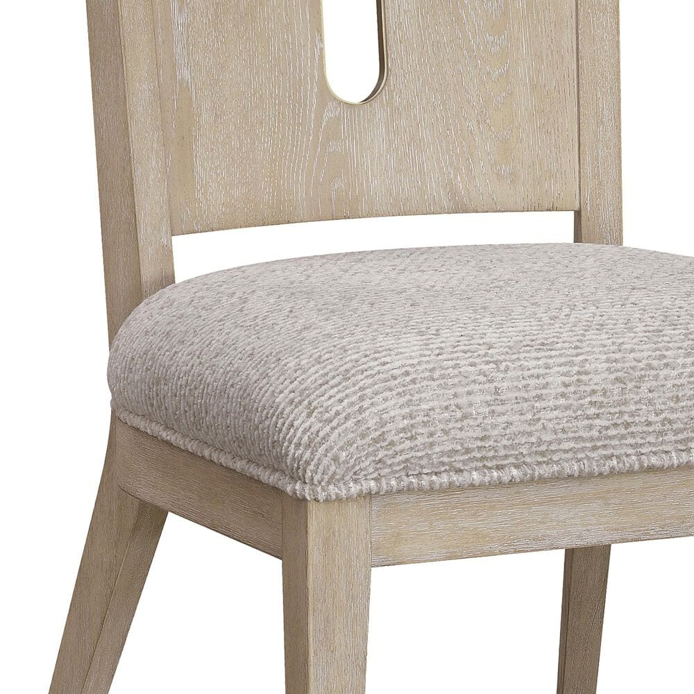 Chapel Hill Huntington Upholstered Dining Side Chair in Beach Grass, , large