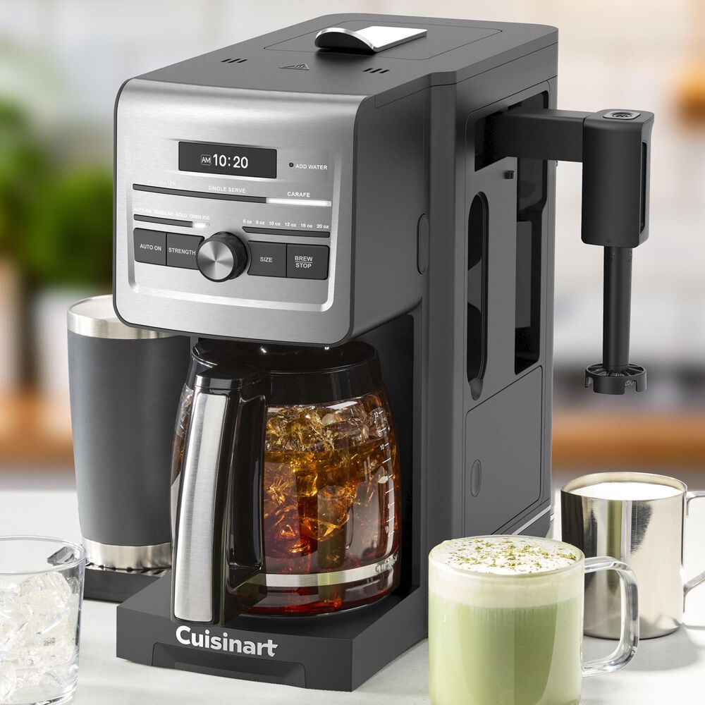Cuisinart 62 Oz Coffee Center MultiBrew 3-in-1 Coffee Maker in Black and Stainless, , large