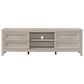 Crown Mark Lorraine 72" TV Stand in Antique White, , large