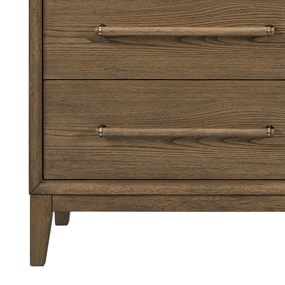 Sterling Timber Elure 4 Piece Twin Panel Bedroom Set in Latte, , large