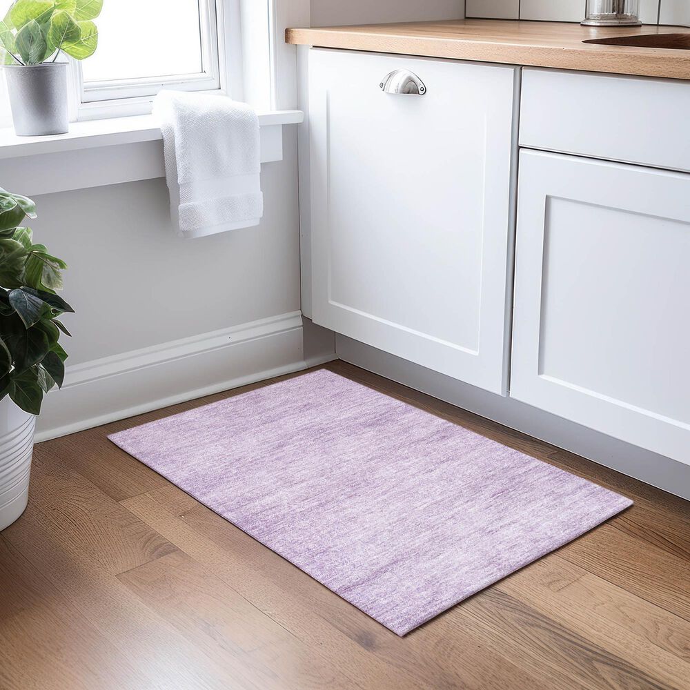 Dalyn Rug Company Burano BU1 2&#39;6&quot; x 3&#39;10&quot; Lavender Indoor/Outdoor Area Rug, , large