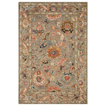 Loloi Padma PMA-01 5" Round Grey Area Rug, , large