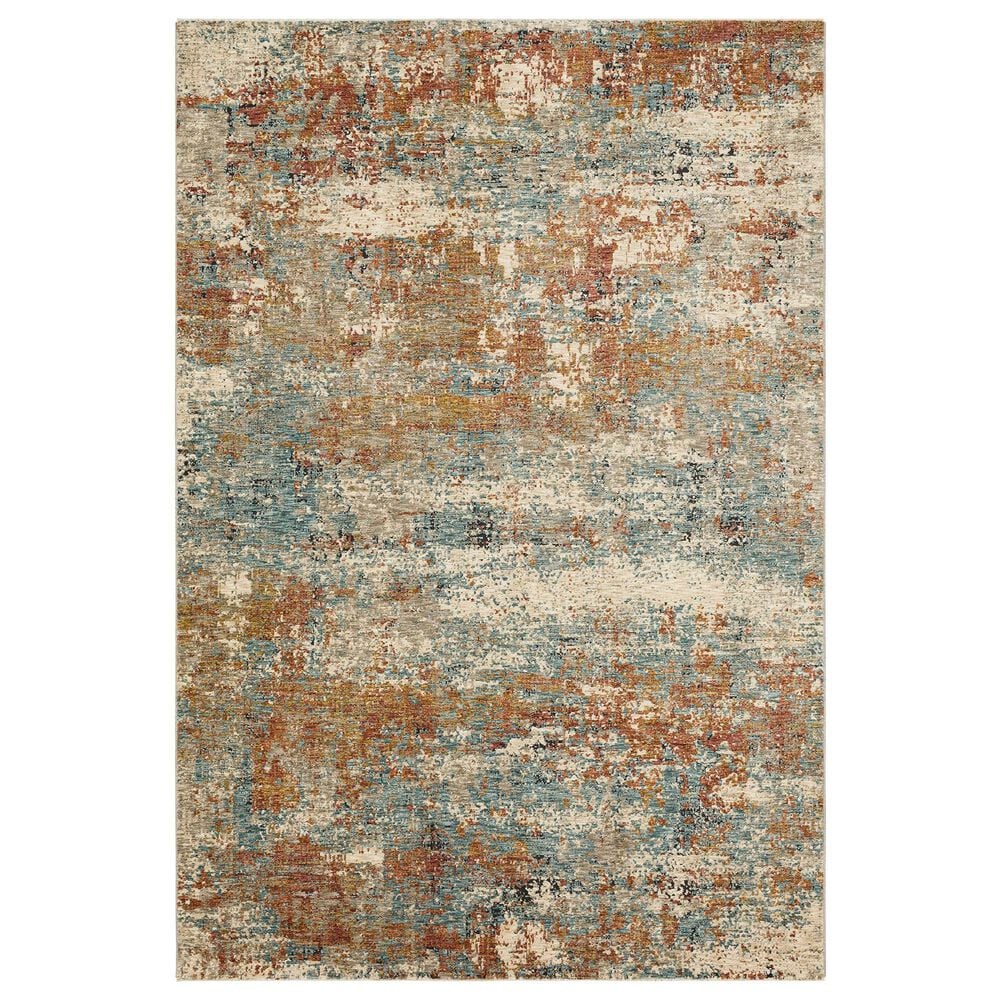 Karastan Marash Ankara 7"8" x 10"3" Beige Area Rug, , large