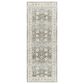 Surya Dresden Deep Teal, Taupe, Dusty Sage, Off-White, Light Gray, Mustard and Olive 2"7" x 7"3" Runner, , large