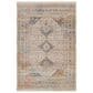 Momeni Izmir IZ-04 9" x 12" Tan, Blue and Rust Area Rug, , large