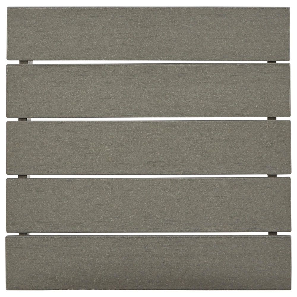 Ashley Visola Square End Table in Gray, , large