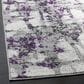 Safavieh Skyler SKY193R 10" x 14" Grey and Purple Area Rug, , large
