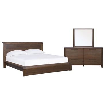 Urban Home Totes 3-Piece King Bedroom Set in English Walnut, , large