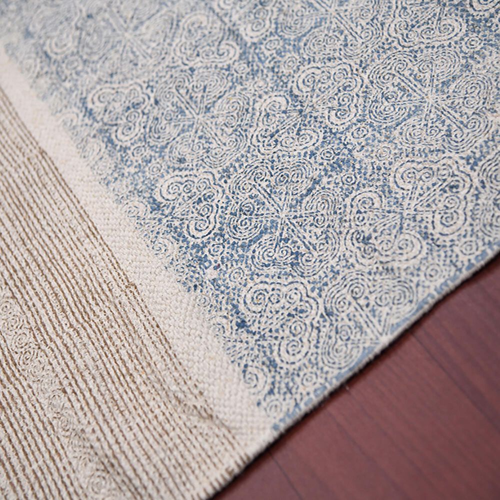 Amer Rugs Dune 2&#39; x 3&#39; Stone Blue Area Rug, , large