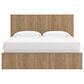 Ashley Gramburg 4 Piece King Panel Bedroom Set in Warm Brown, , large