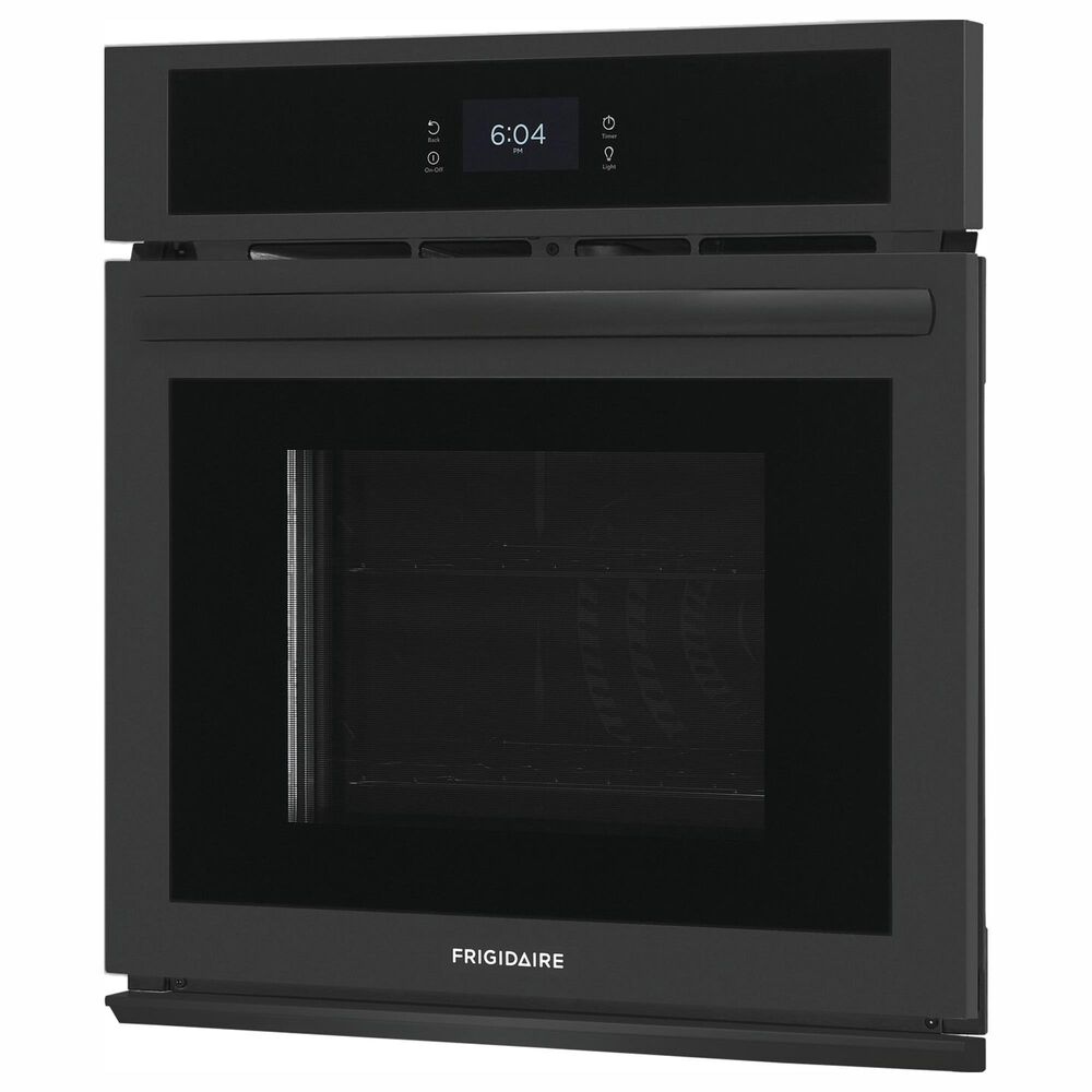 Frigidaire 27" Single Electric Wall Oven with Fan Convection in Black NFM