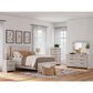 Ashley Broachmyn 4 Piece Full Bedroom Set in Light Gray, , large