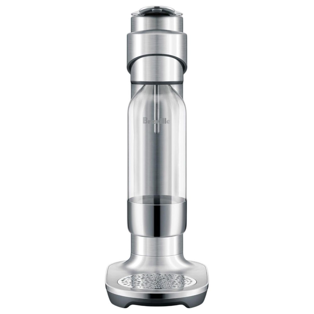 Keystone InFizz Aqua 1-Liter Sparkling Water Carbonation Machine in Brushed Stainless Steel, , large