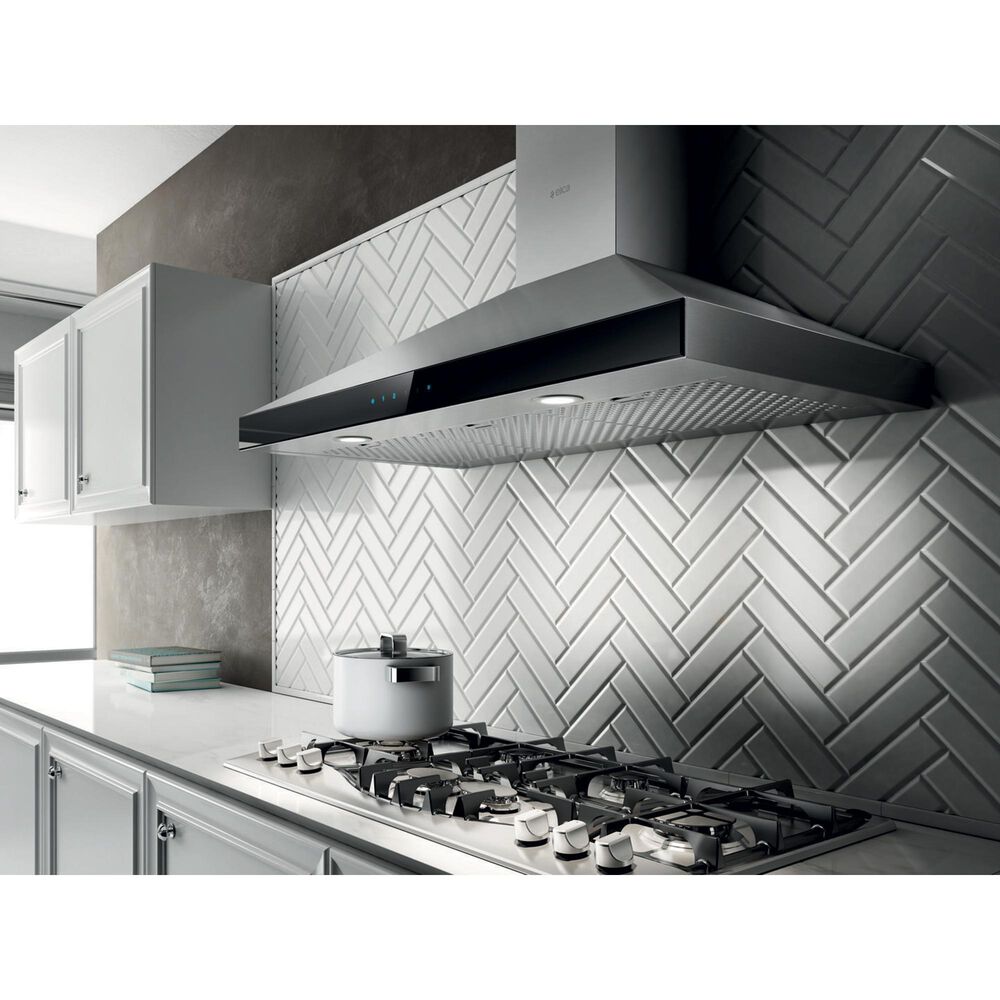 Elica Varna 30" Wall Mount Convertible Hood in Stainless Steel, , large