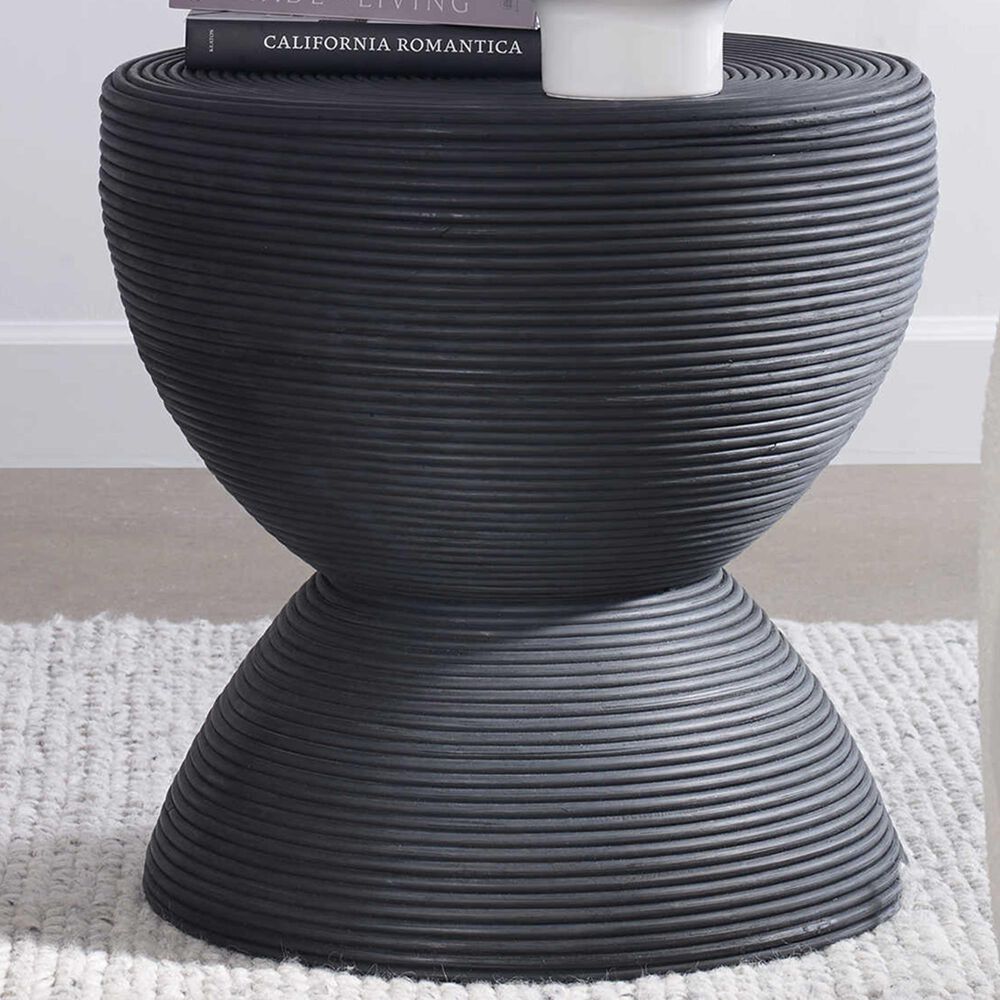 Uttermost Bongo Side Table in Stained Black, , large