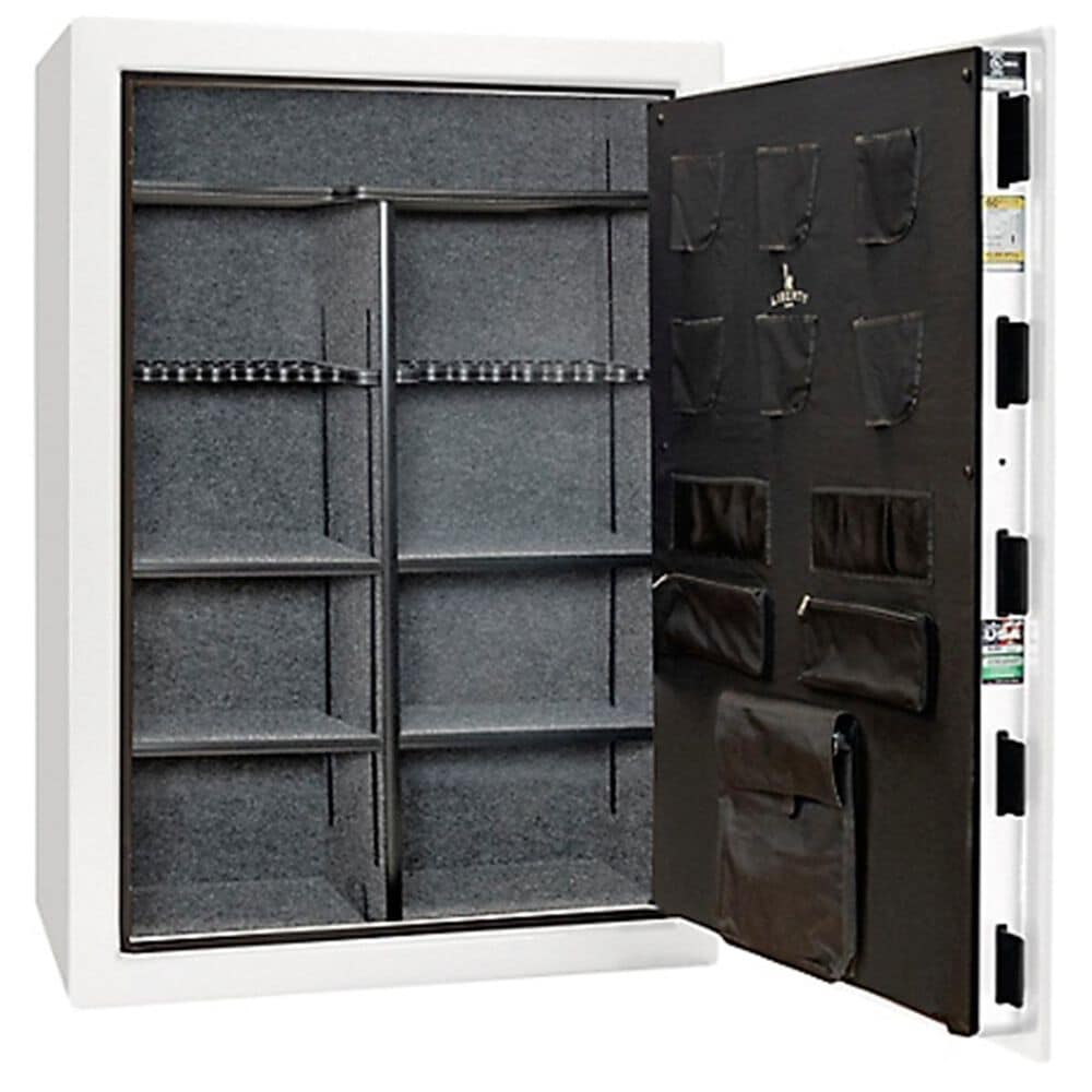 Liberty Safe We the People 60 Gun Safe in White Gloss, , large