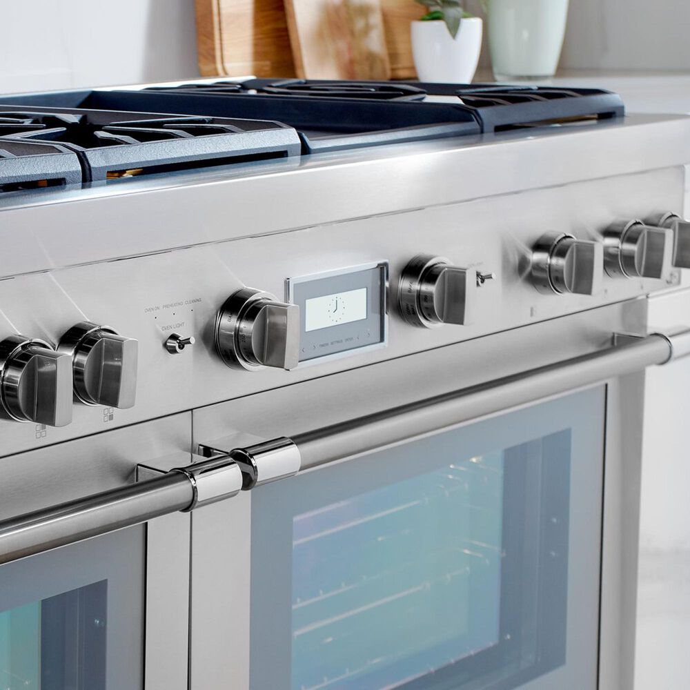 Thermador 48&quot; Pro Grand Dual Fuel Steam Range with 6 Burners in Stainless Steel, , large