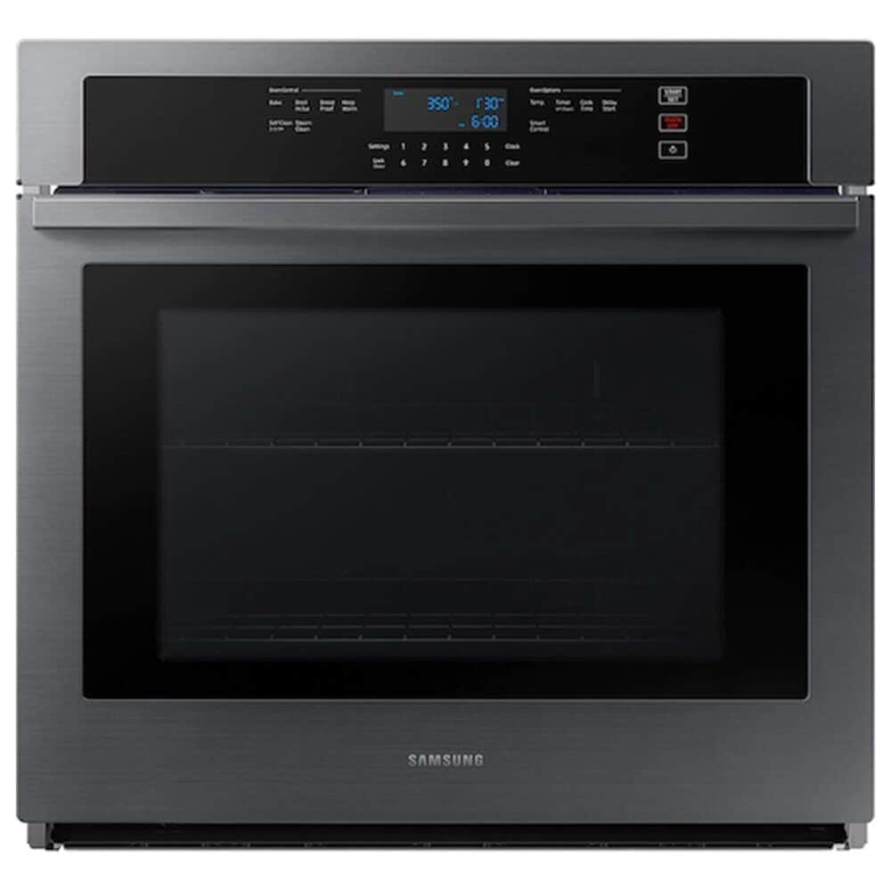Samsung 30" Single Wall Oven with Wi-Fi in Black Stainless Steel, , large