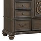Mayberry Hill Brunswick 3-Piece King Panel Bedroom Set in Mahogany, , large