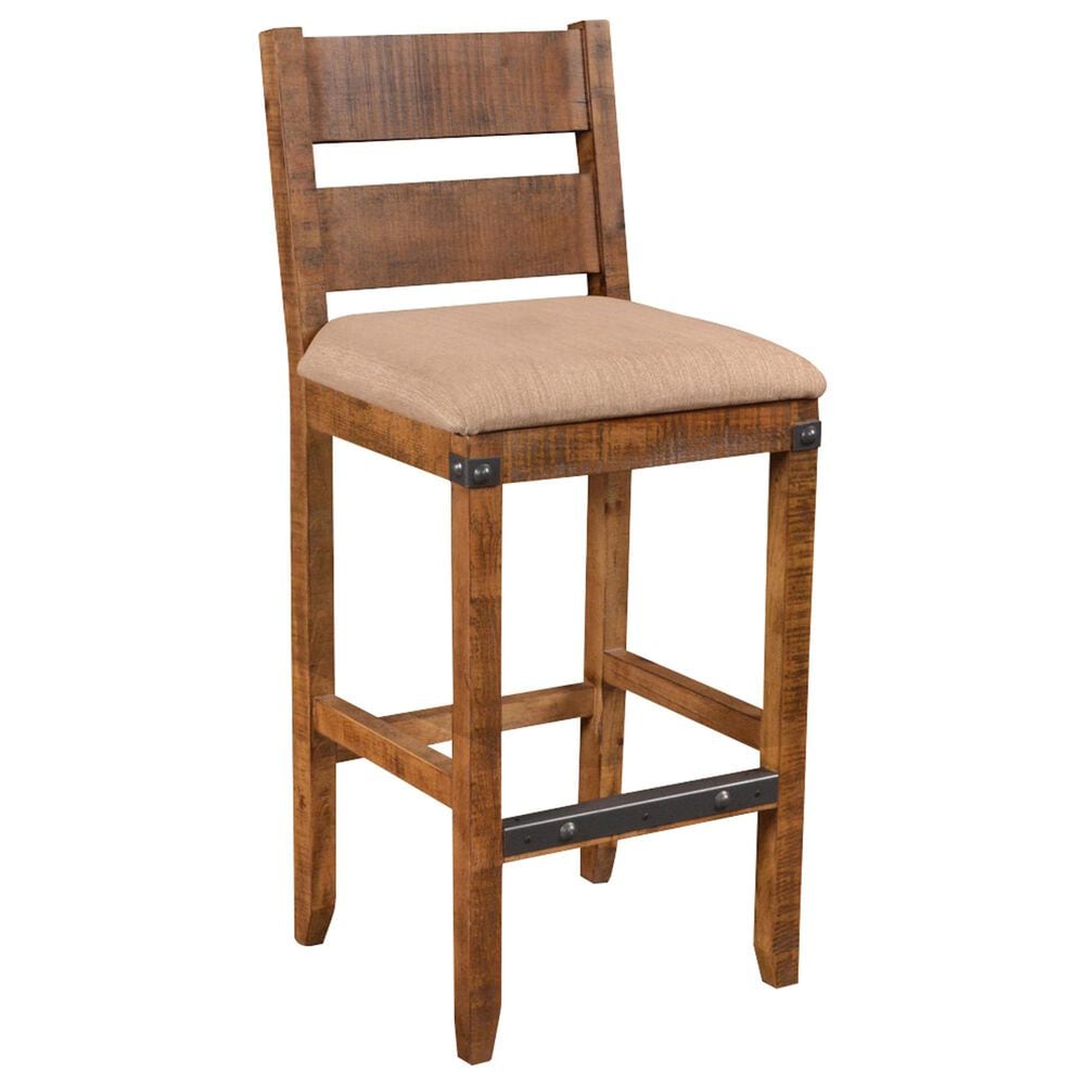 Sunset Bay Urban Rustic 30" Bar Stool in Rustic Brown, , large