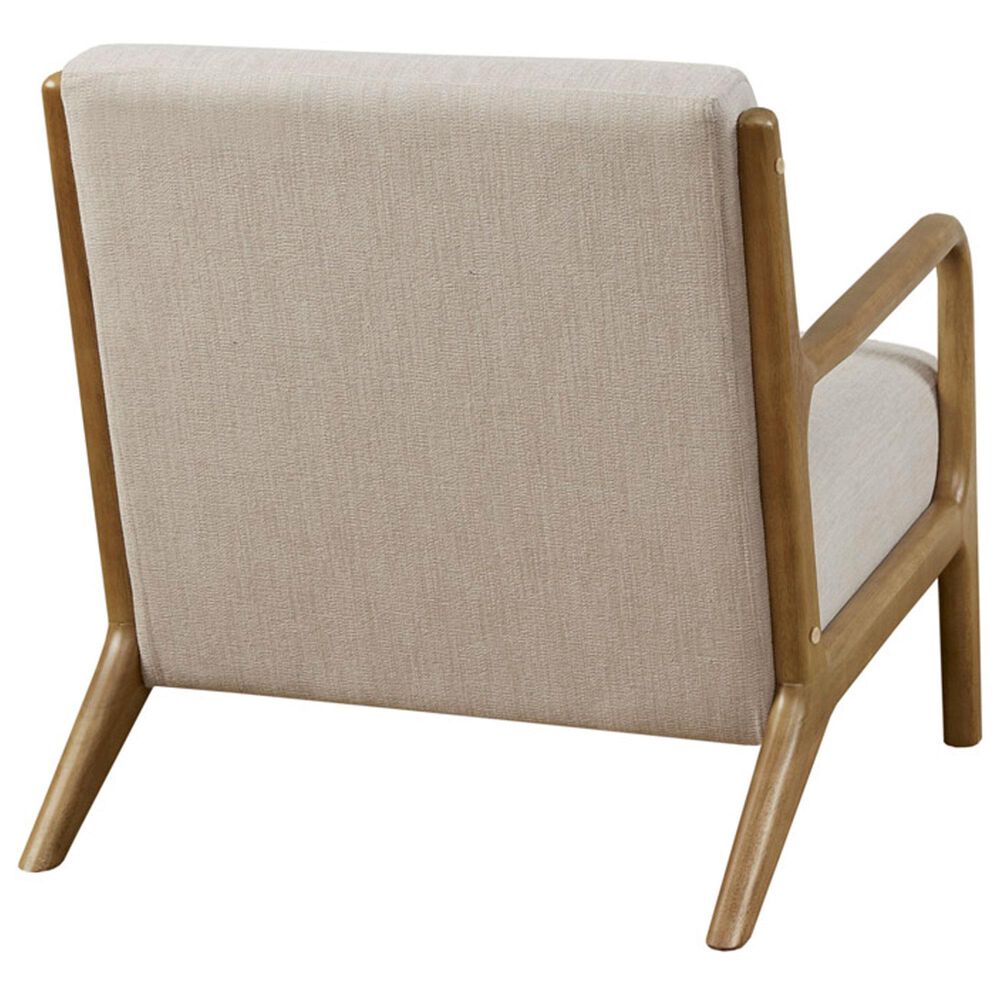 Hearth and Haven Novak Lounge Chair in Cream, , large