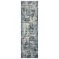 Loloi II Austen 2"4" x 8" Natural and Ocean Runner, , large