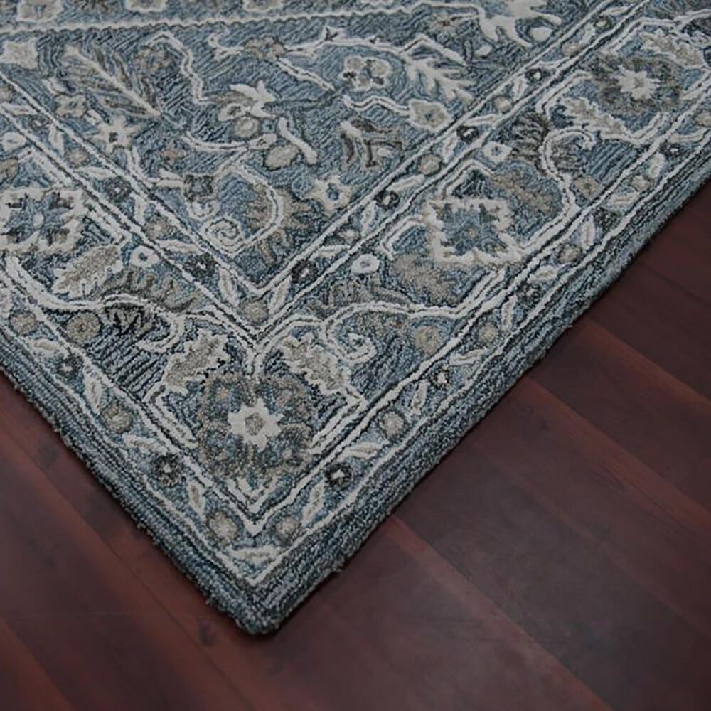 Amer Rugs Vestige 2&#39; x 3&#39; Steel Blue Area Rug, , large
