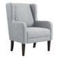 Linden Boulevard Lyric Accent Chair in Gray, , large