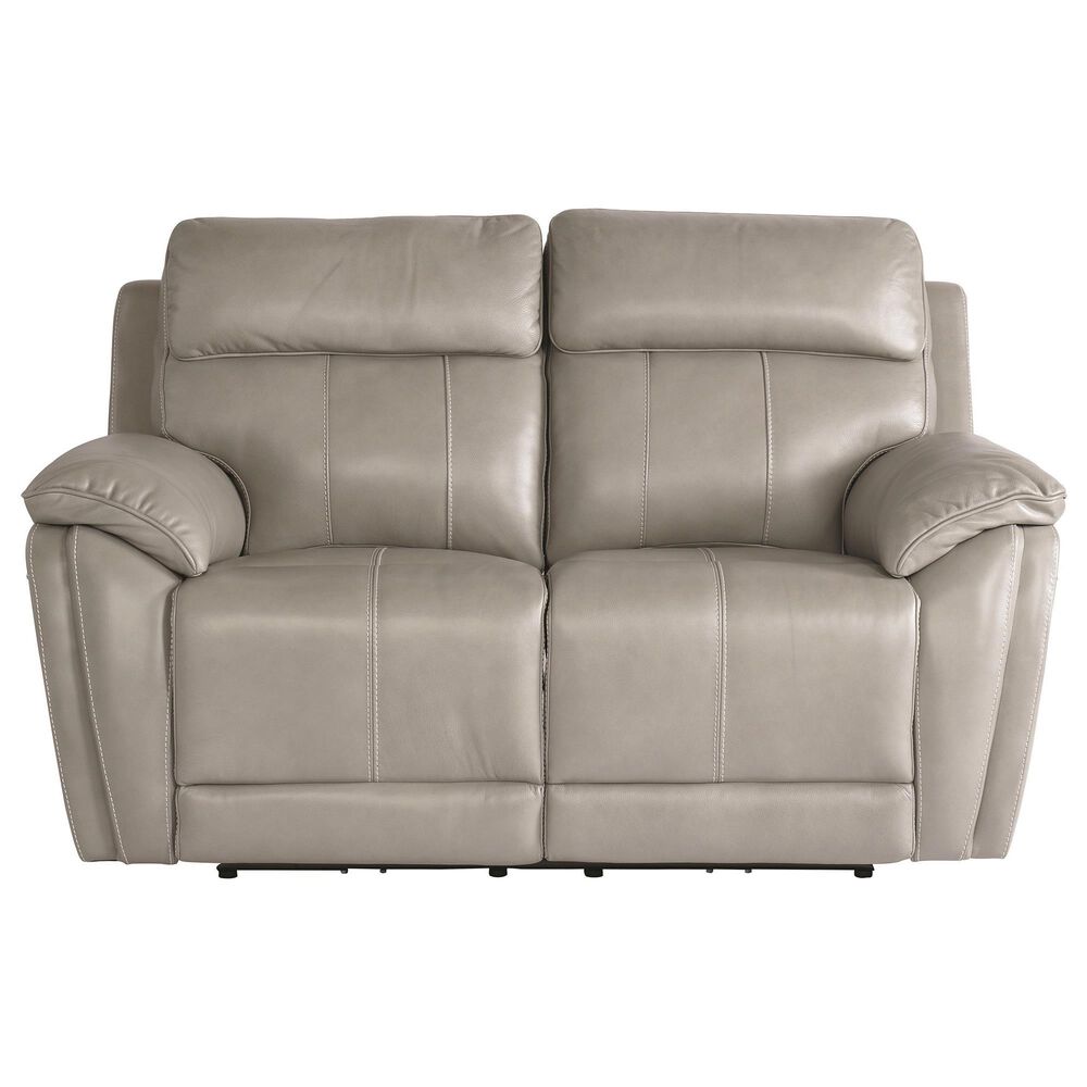Bassett Levitate Power Reclining Loveseat in Nickel, , large