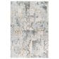 Surya Dresden Taupe, Off-White, Dusty Sage, Deep Teal, Light Gray, Mustard and Ink Blue 6"7" x 9"6" Area Rug, , large