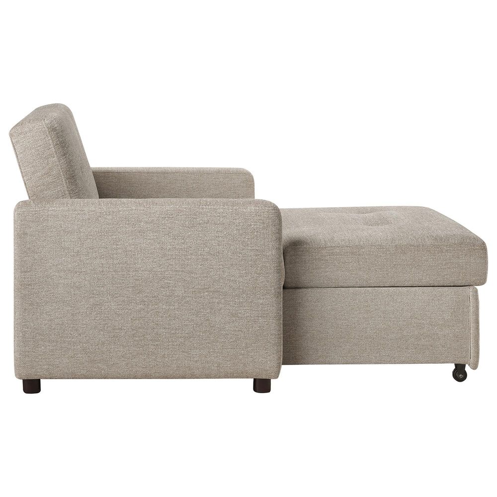 Steve Silver Convertible Sleeper Chair in Tan, , large