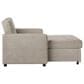 Steve Silver Convertible Sleeper Chair in Tan, , large