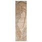 Nourison Silk Shadows 2"3" x 8" Beige and Silver Runner, , large