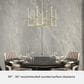 Hunter Briargrove Single Tier Chandelier in Painted Modern Brass, , large