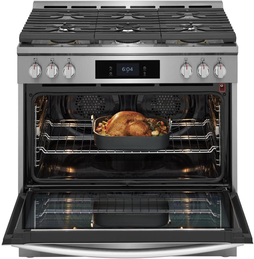 Frigidaire Gallery 36&quot; Dual-Fuel Range with Air Fry, , large