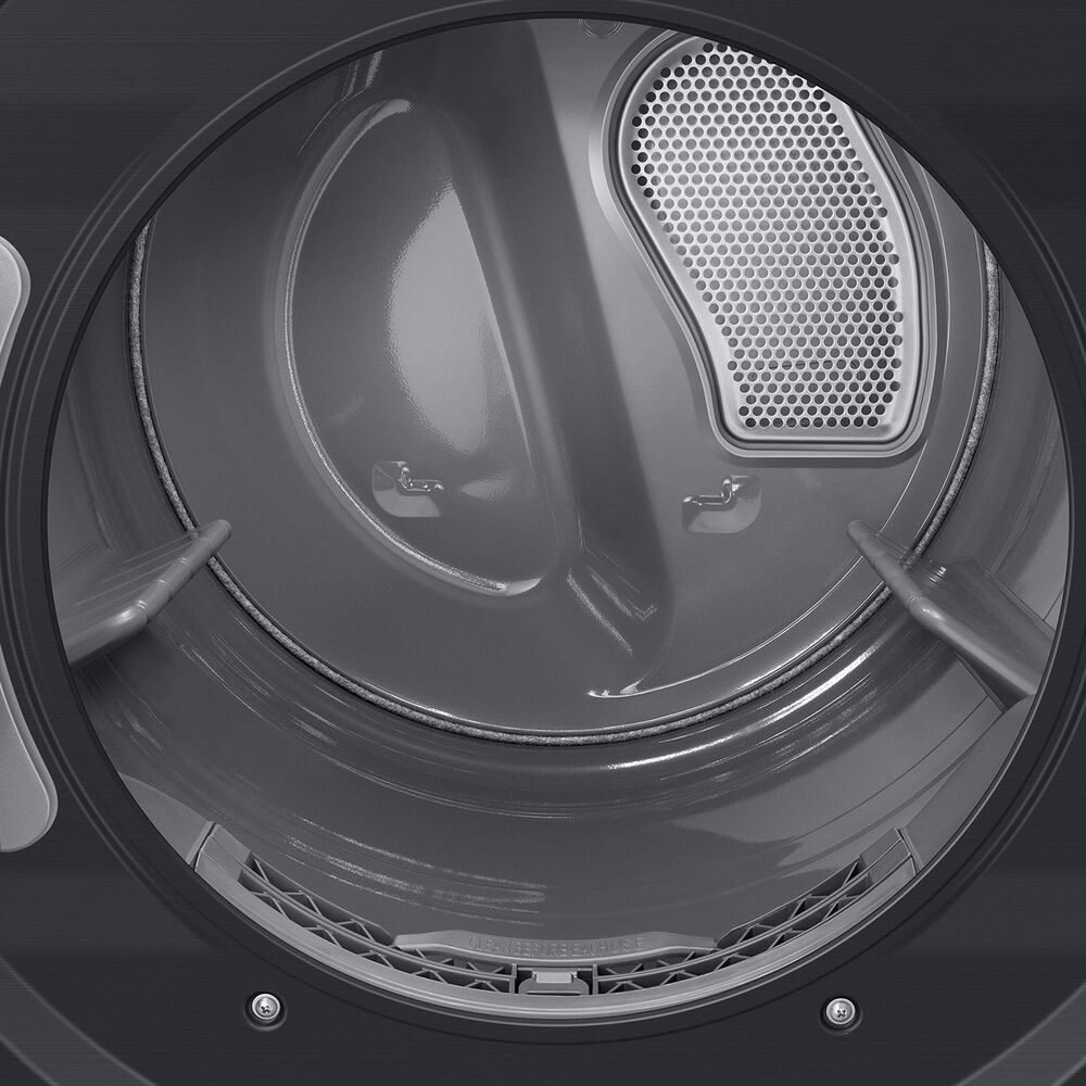 Samsung Bespoke 4.6 Cu. Ft. Washer and 7.6 Cu. Ft. Gas Dryer Stack Laundry in Brushed Black, , large